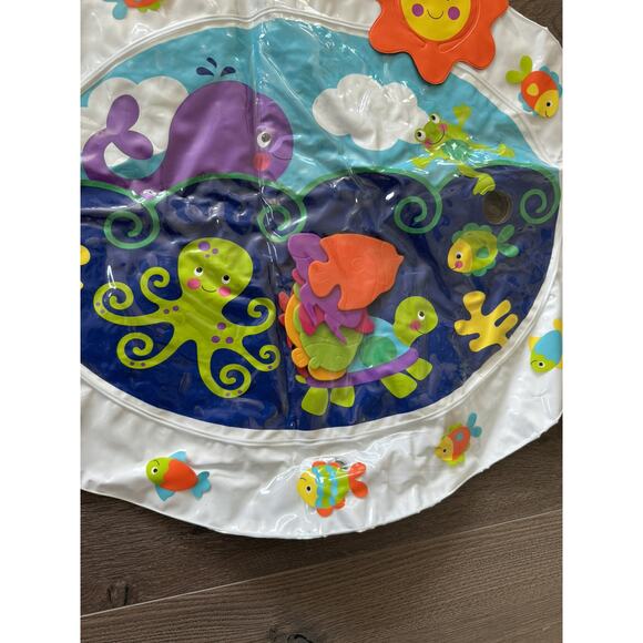 Baby Tummy Time Water Play Mat Ocean Themed - Picture 4 of 6
